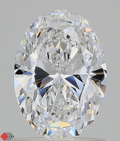 1.42ct Oval D VVS1 Lab-Grown Diamond