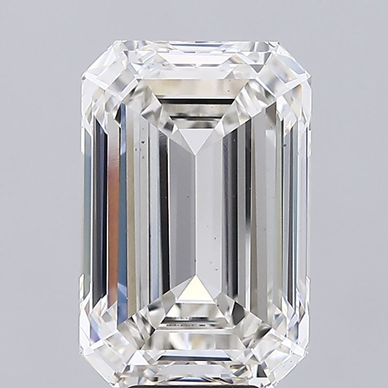 10.08 Carat EMERALD Shape G Colour VS2 Clarity  Cut - White Lab Diamond - 463380