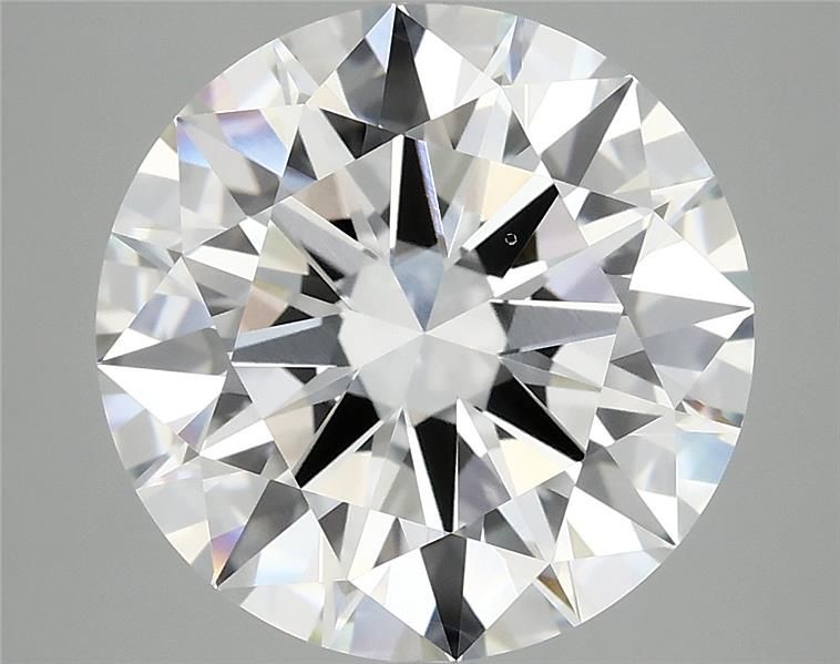 6.07ct Round F VS1 Lab-Grown Diamond