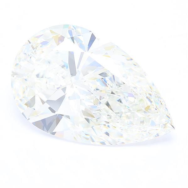 11.08 Carat PEAR Shape F Colour VVS2 Clarity  Cut - White Lab Diamond - 495355
