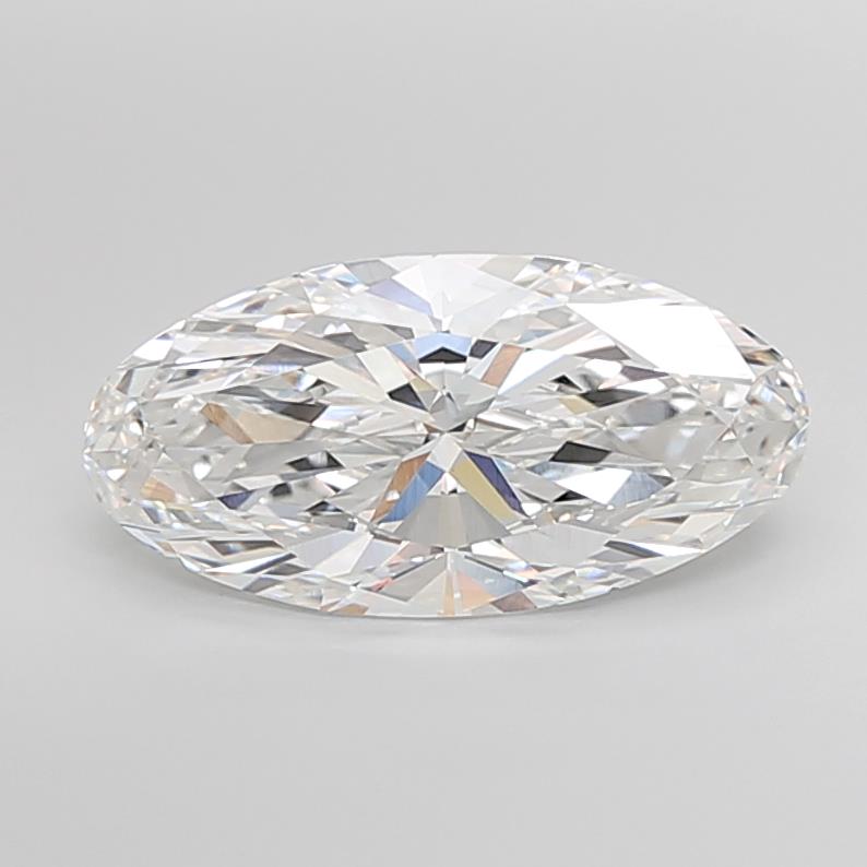 6.37ct Moval E VVS2 Lab-Grown Diamond