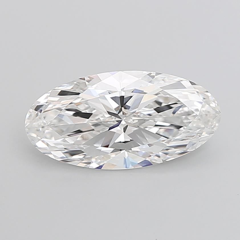 5.23ct Moval E VVS2 Lab-Grown Diamond