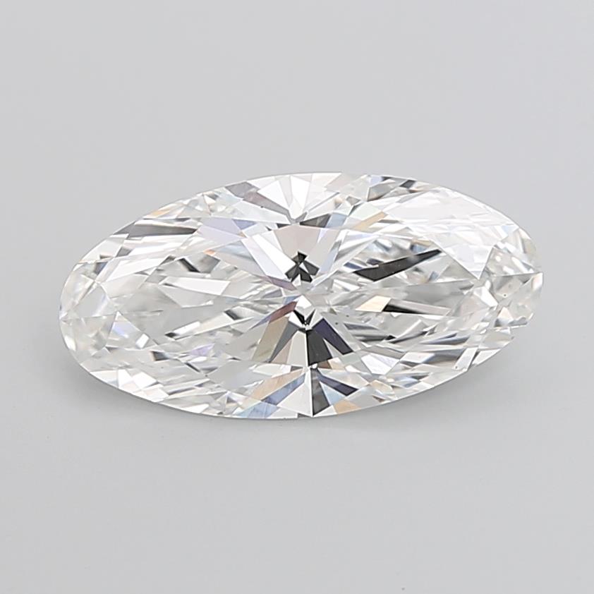 5.01ct Moval E VVS2 Lab-Grown Diamond