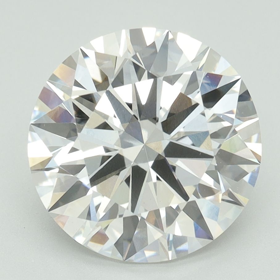 4.06ct Round F VVS2 Lab-Grown Diamond