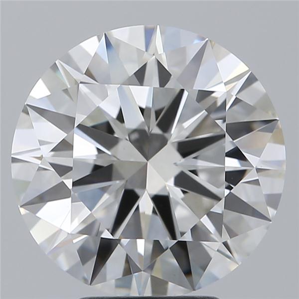 4.08ct Round F VVS2 Lab-Grown Diamond