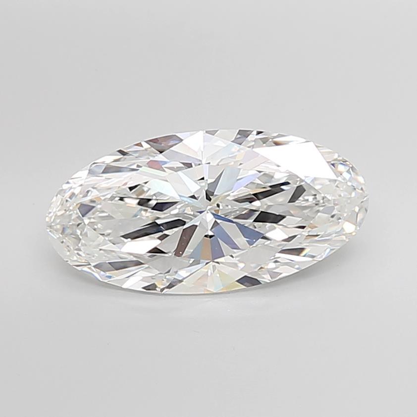 6.05ct Moval E VVS2 Lab-Grown Diamond