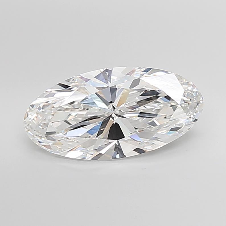 6.08ct Moval E VVS2 Lab-Grown Diamond