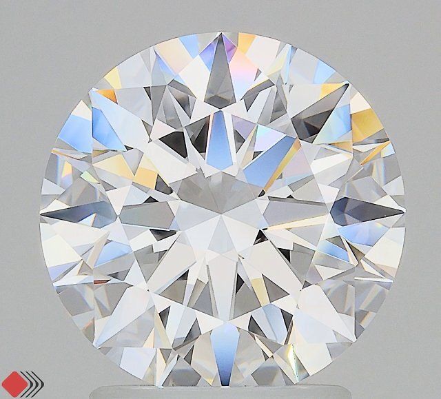 2.6ct Round D VVS1 Lab-Grown Diamond