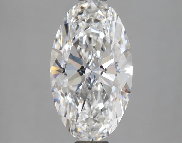 2.09ct Moval D VVS2 Lab-Grown Diamond