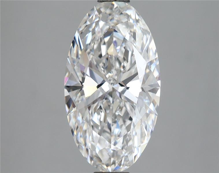 2.5ct Moval D VS1 Lab-Grown Diamond