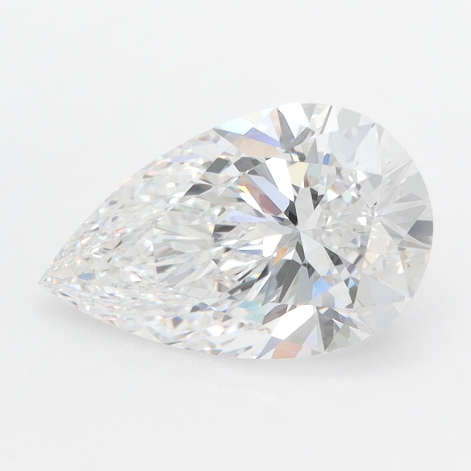 2ct Pear D IF Lab-Grown Diamond