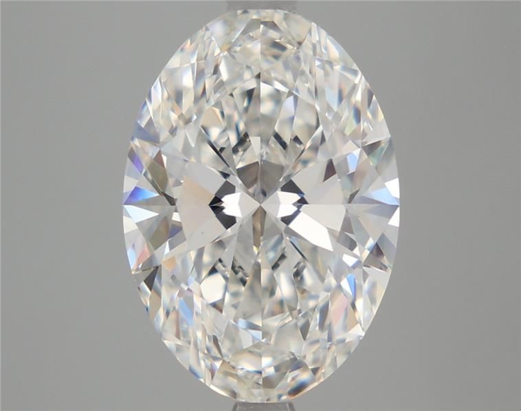 5.05ct Oval F VVS2 Lab-Grown Diamond