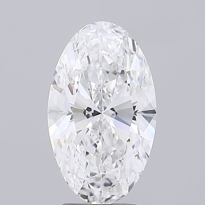 2.82ct Oval D VVS2 Lab-Grown Diamond