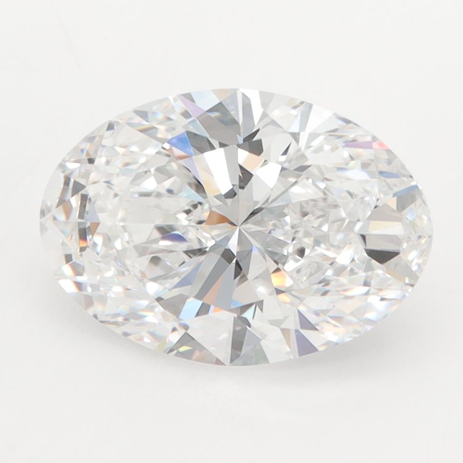 2.71ct Oval D IF Lab-Grown Diamond