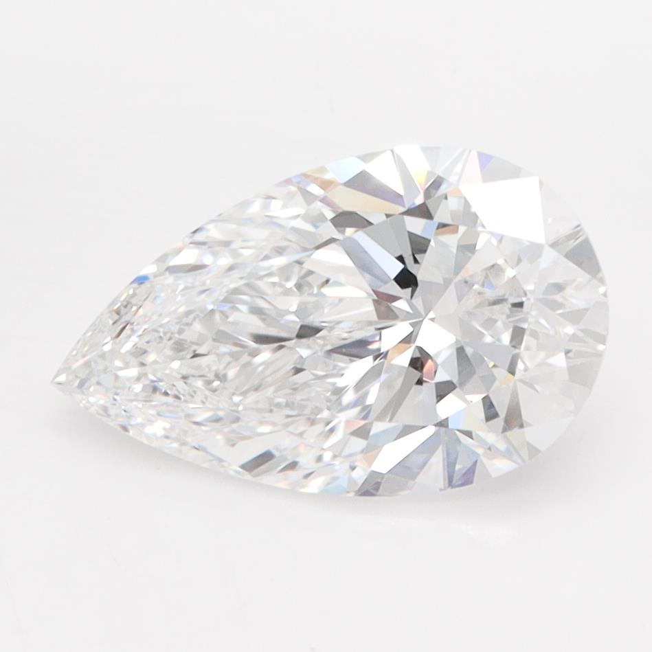2ct Pear D VVS1 Lab-Grown Diamond