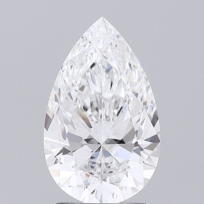 2.1ct Pear D IF Lab-Grown Diamond