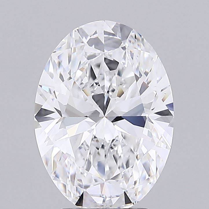 3.1ct Oval D IF Lab-Grown Diamond