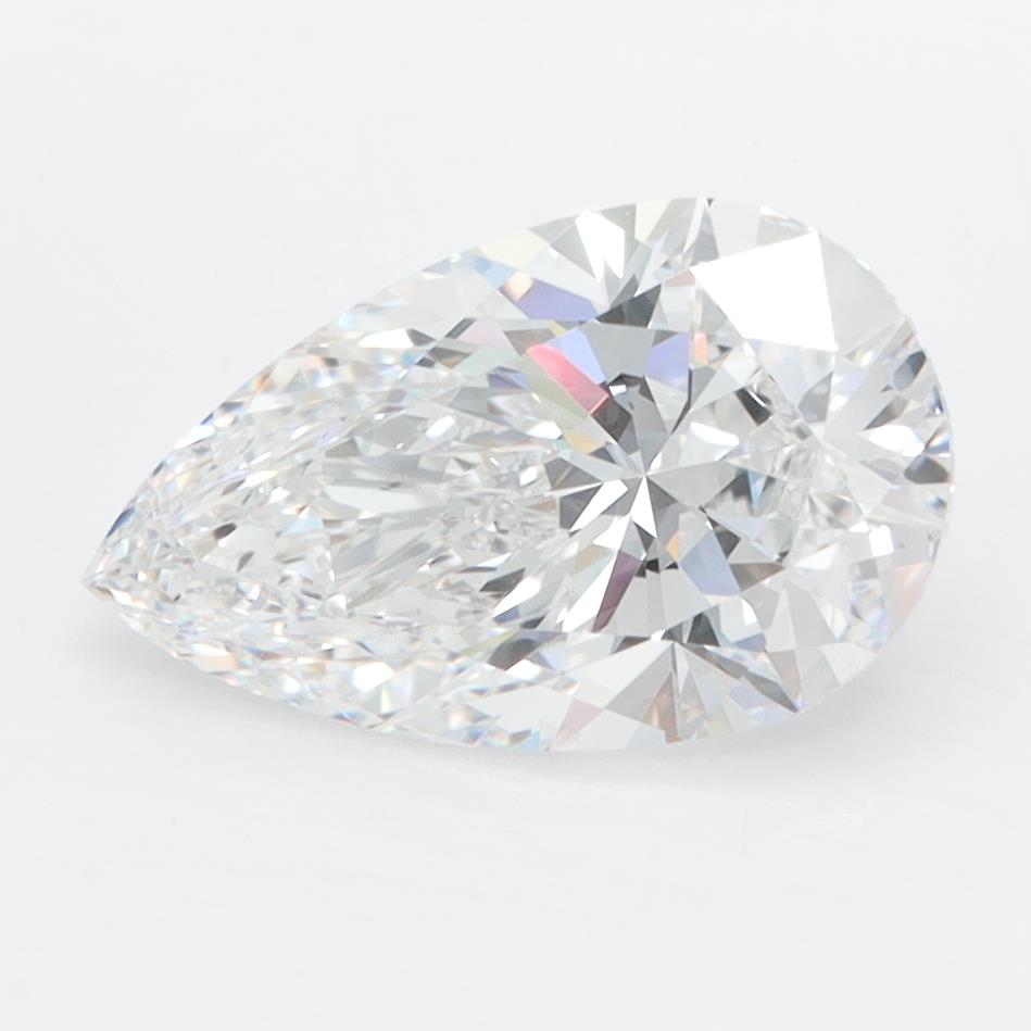 2ct Pear D IF Lab-Grown Diamond
