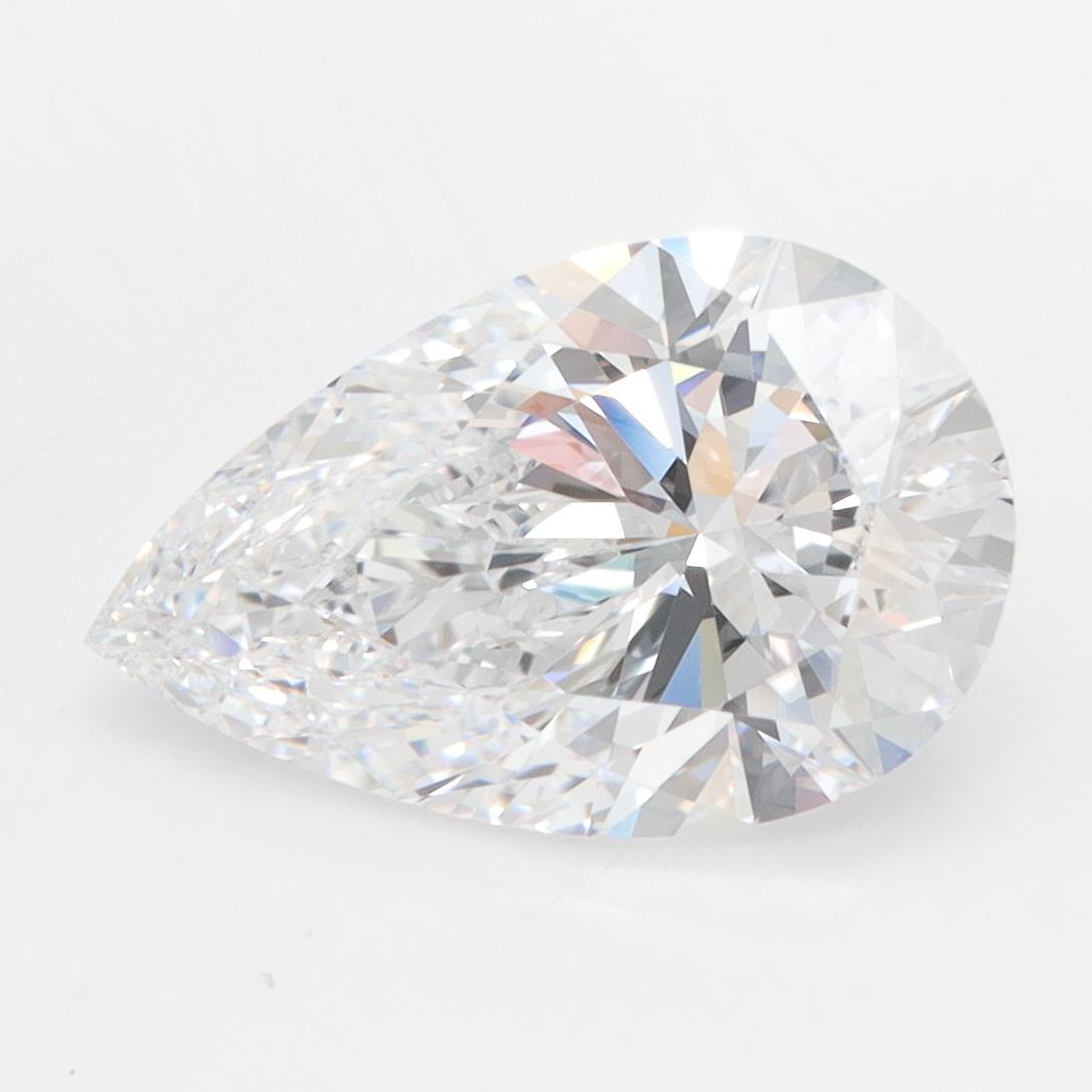 3.1ct Pear D VVS2 Lab-Grown Diamond