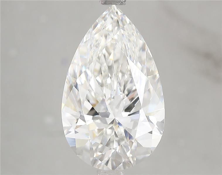 7.02ct Pear F VVS2 Lab-Grown Diamond