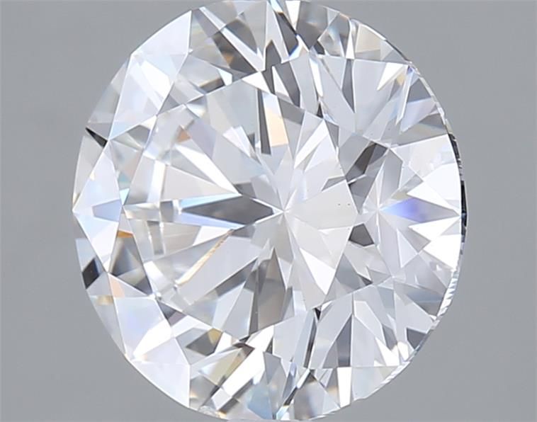 3.5ct Round D VS2 Lab-Grown Diamond