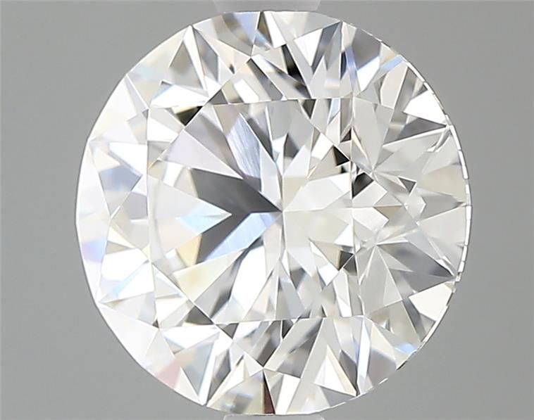 2.2ct Round F VVS2 Lab-Grown Diamond