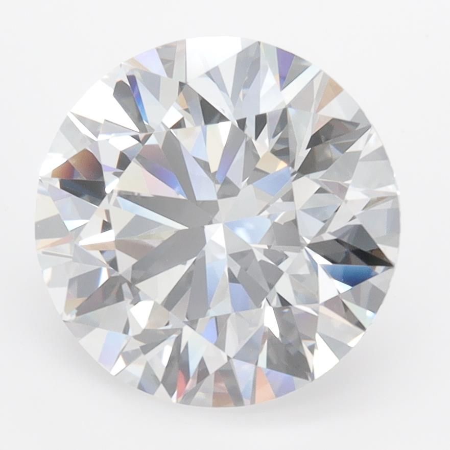 3.69ct Round D IF Lab-Grown Diamond