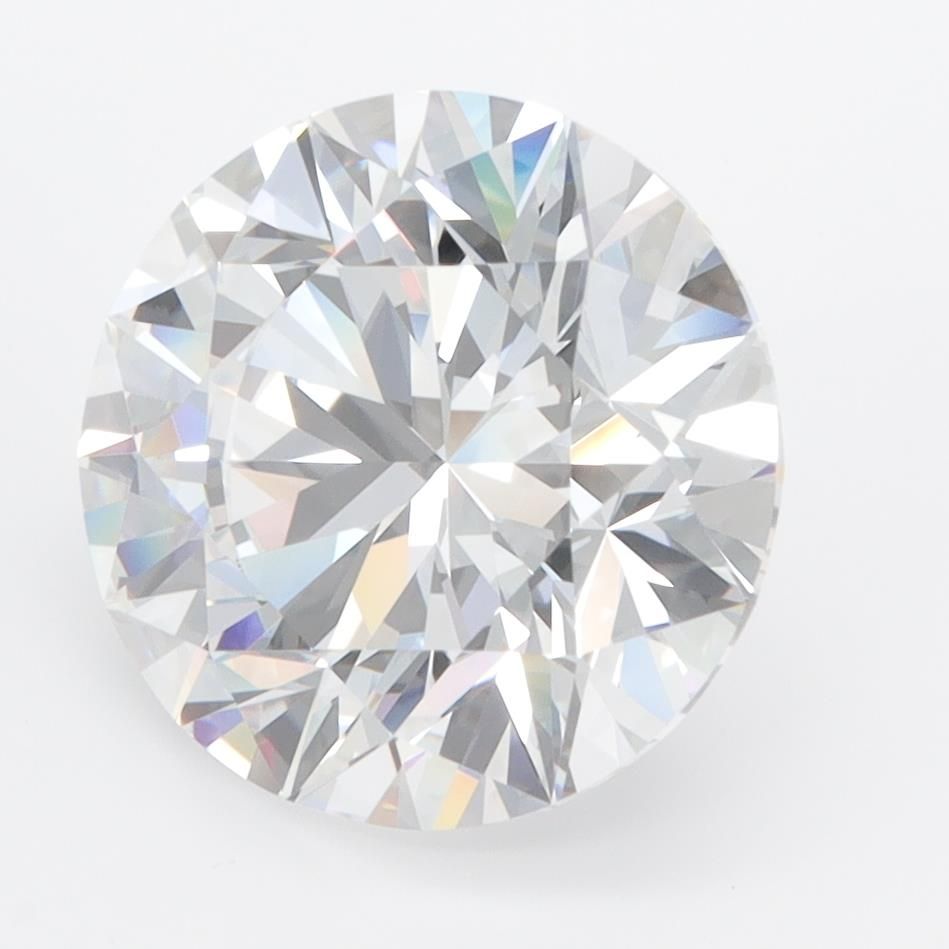 4.03ct Round D VVS2 Lab-Grown Diamond