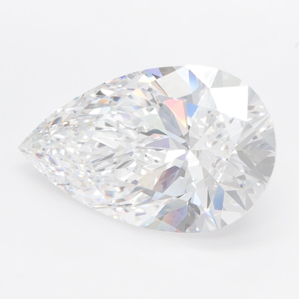 3.1ct Pear D IF Lab-Grown Diamond