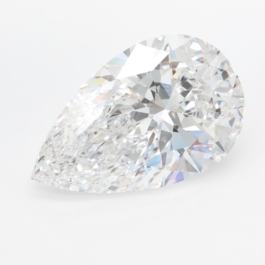 3.35ct Pear D IF Lab-Grown Diamond