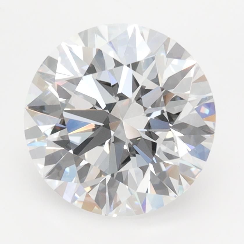 2.92ct Round D VVS2 Lab-Grown Diamond