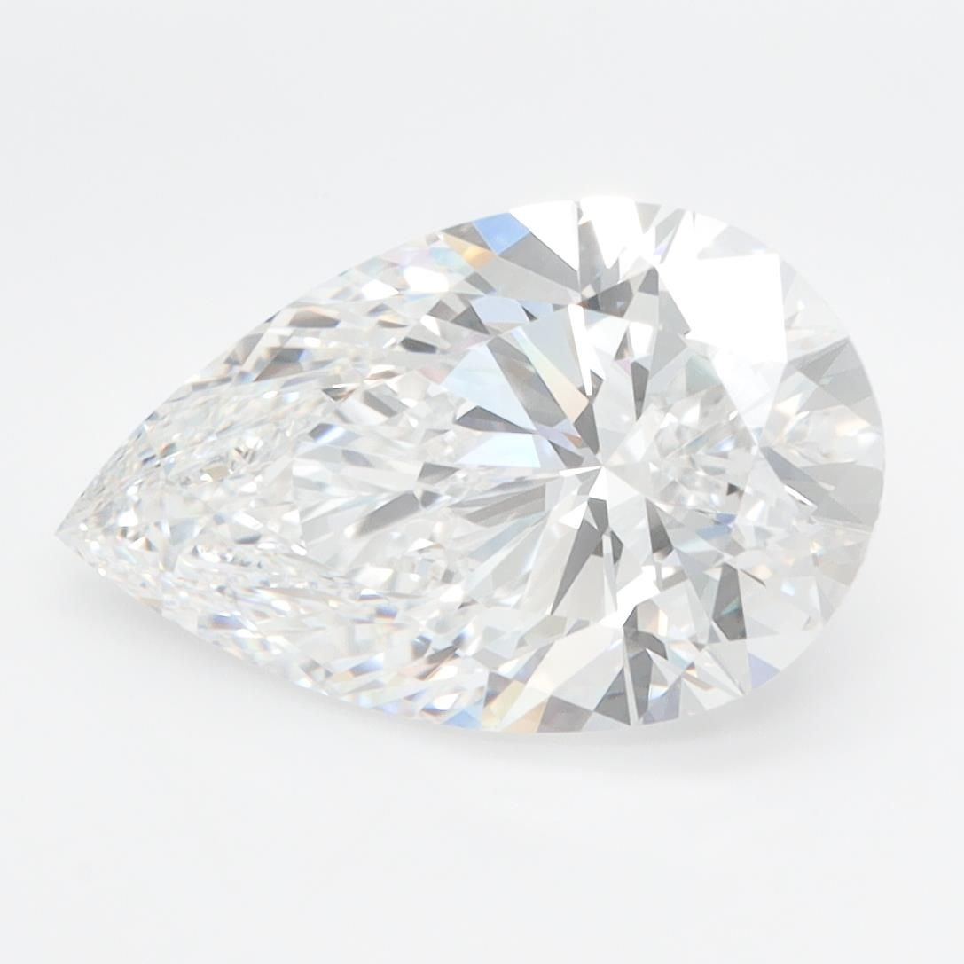 3.28ct Pear D IF Lab-Grown Diamond