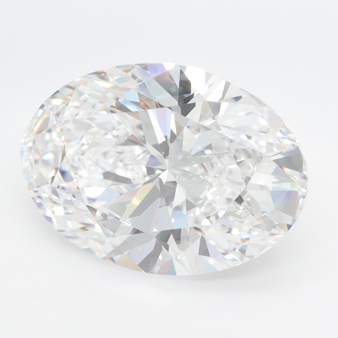 5.39ct Oval D IF Lab-Grown Diamond