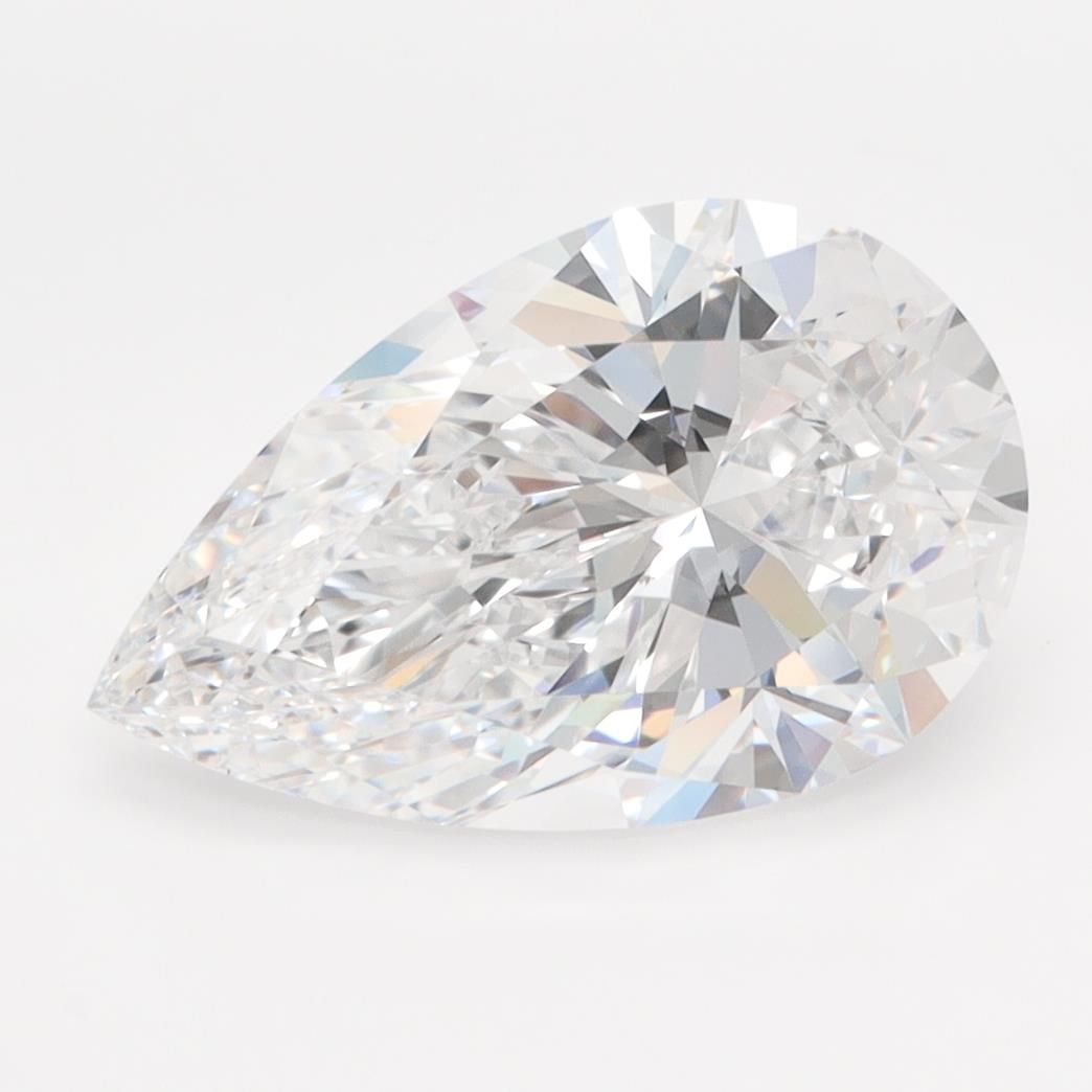 3.02ct Pear D VVS1 Lab-Grown Diamond