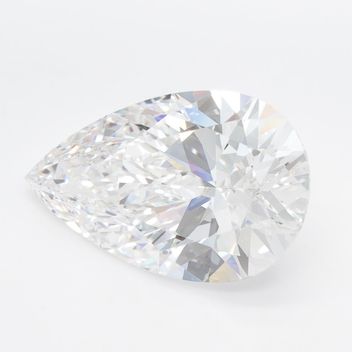 4.01ct Pear D IF Lab-Grown Diamond