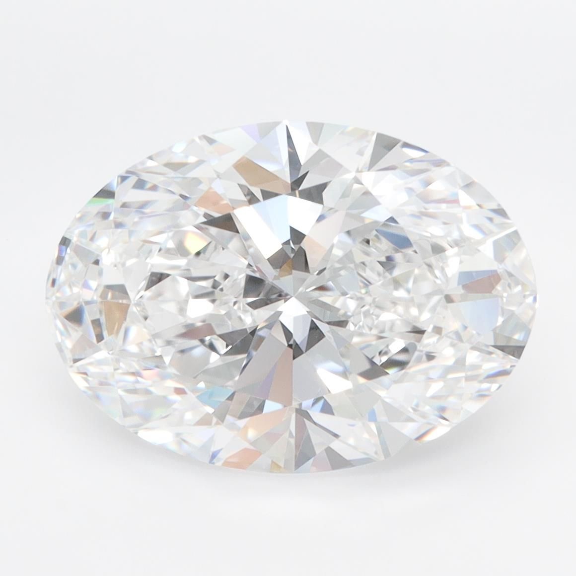 5.09ct Oval D IF Lab-Grown Diamond