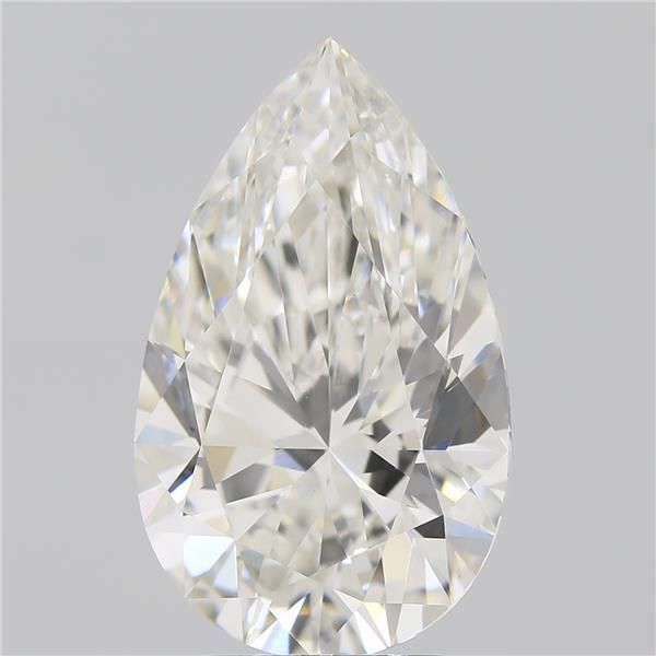 3.57ct Pear F VVS2 Lab-Grown Diamond