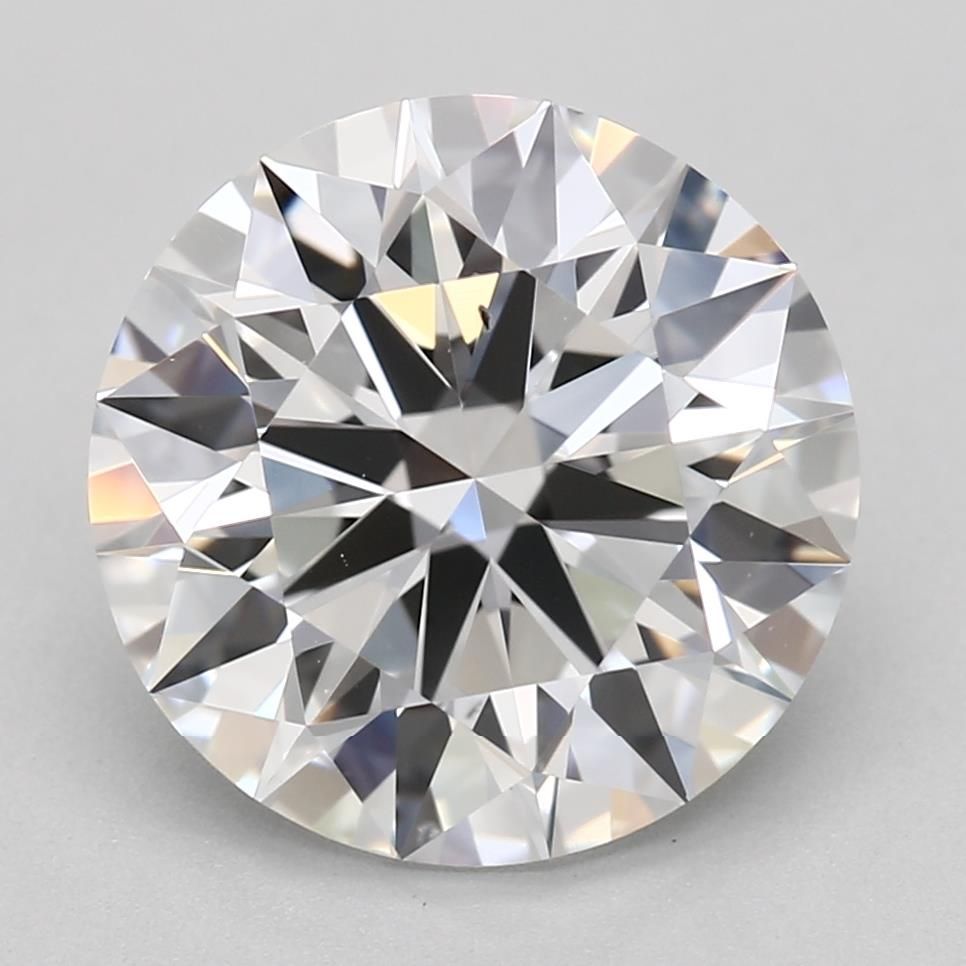 2.6ct Round D SI1 Lab-Grown Diamond