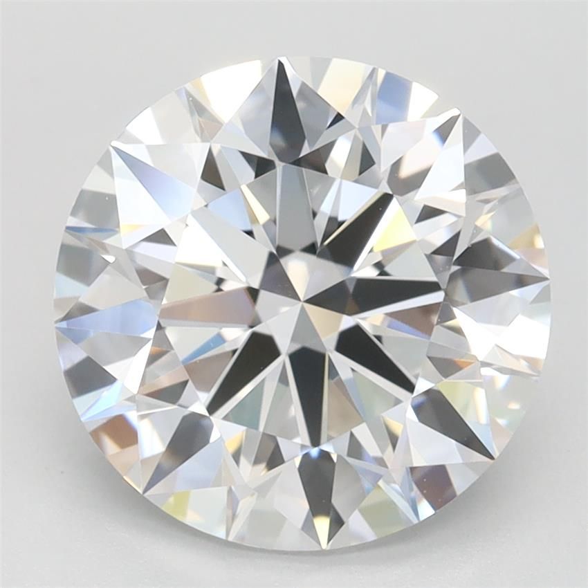 3.14ct Round D FL Lab-Grown Diamond