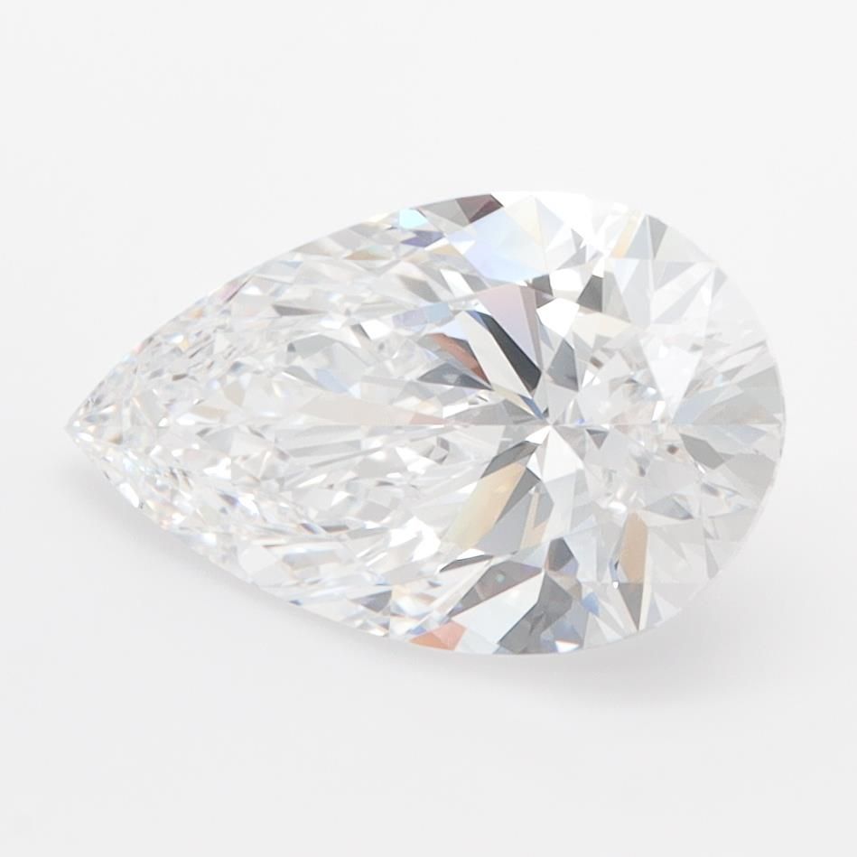 2.1ct Pear D IF Lab-Grown Diamond