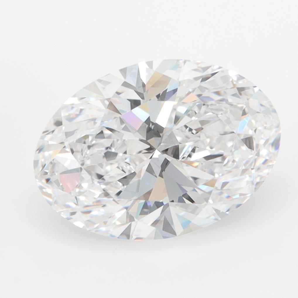 3.26ct Oval D IF Lab-Grown Diamond