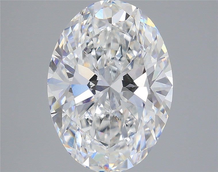 5.54ct Oval E VVS2 Lab-Grown Diamond