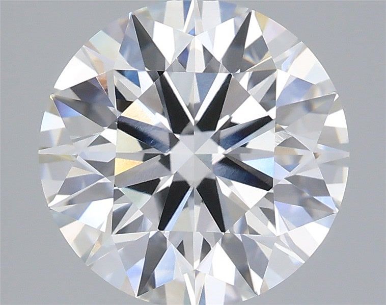 3.8ct Round F VVS2 Lab-Grown Diamond