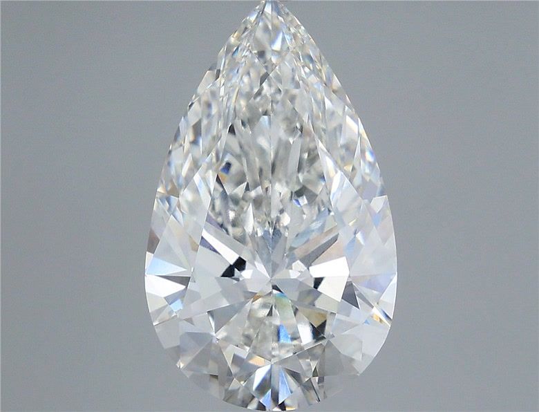 6.87ct Pear F VVS2 Lab-Grown Diamond