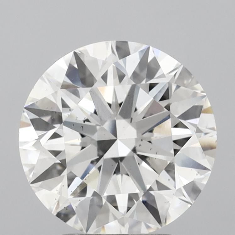 3.32ct Round F SI1 Lab-Grown Diamond