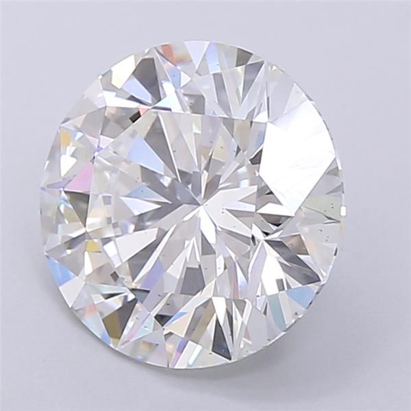 4.74ct Round F VS2 Lab-Grown Diamond