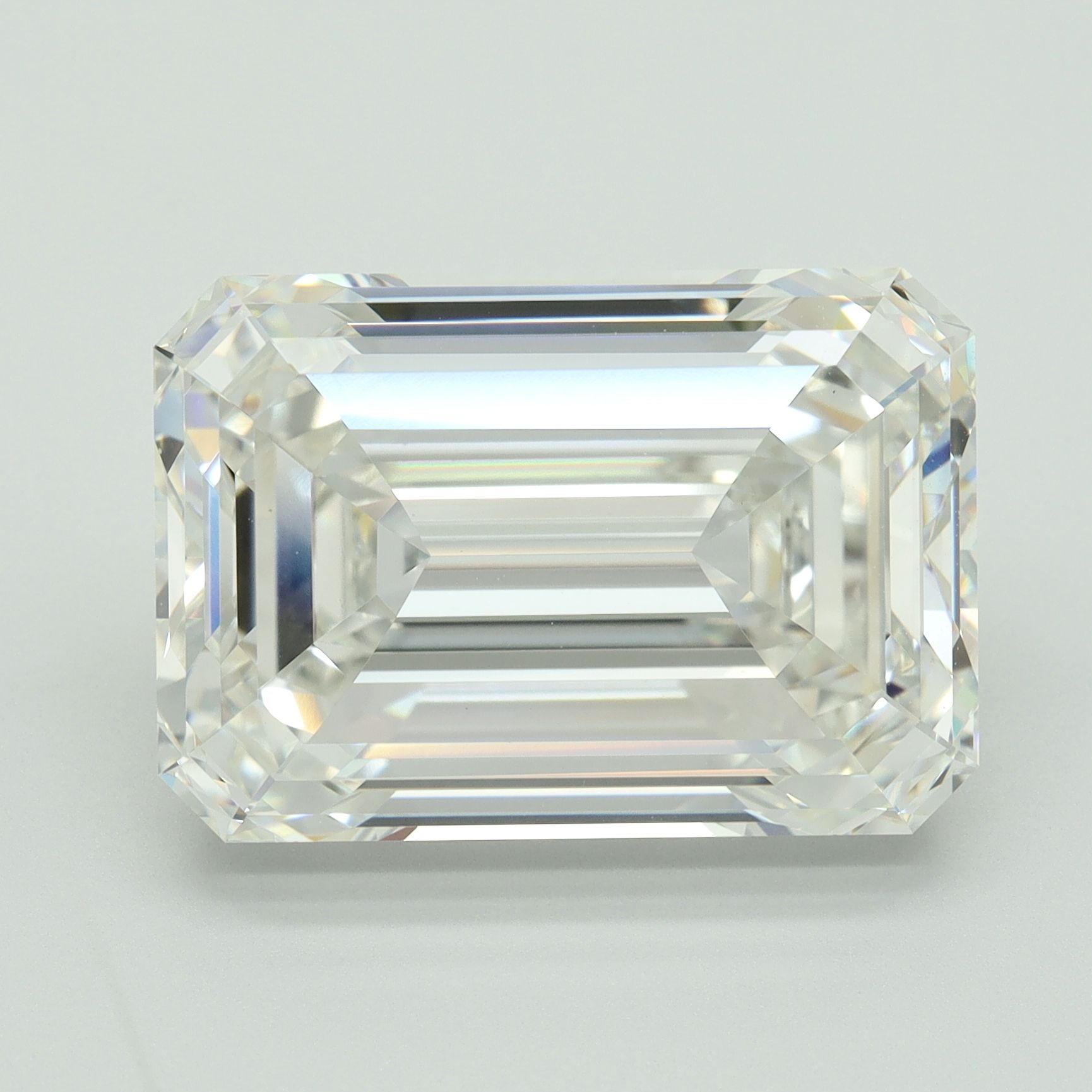 17.08 Carat EMERALD Shape G Colour VVS2 Clarity  Cut - White Lab Diamond - 482210