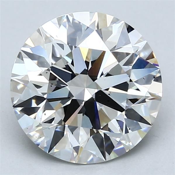 3.26ct Round F VS2 Lab-Grown Diamond