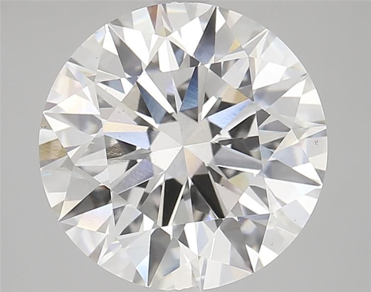 5.66ct Round F VS2 Lab-Grown Diamond