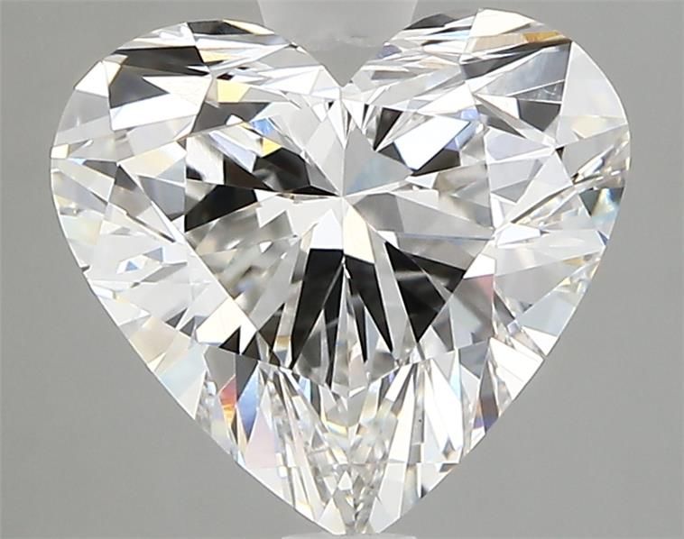 2.77ct Heart F VS1 Lab-Grown Diamond